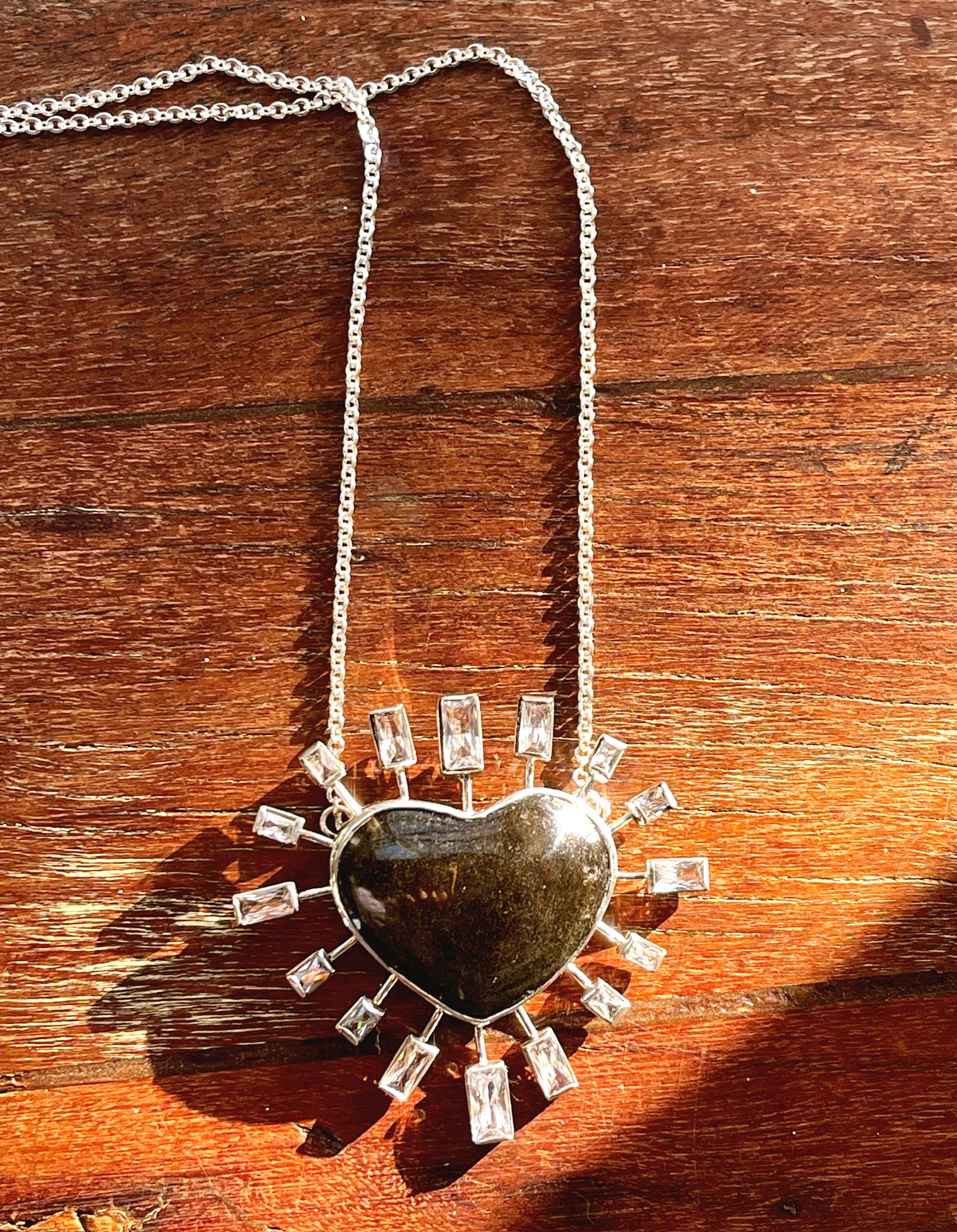 Collar Plata Corazón